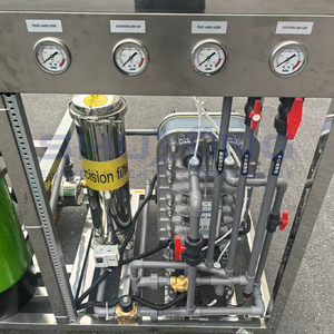 कम परिचालन लागत 4040 डबल 250lph रिवर्स ऑस्मोसिस वाटर प्यूरीफायर ईडी सिस्टम अल्ट्राक्योर जल उपचार मशीनरी - Product Image 4