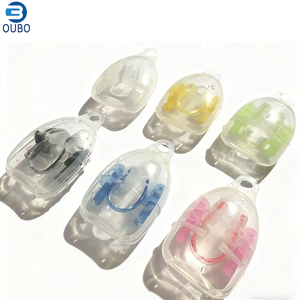 पेशेवर वाटरप्रूफ सिलिकॉन नाक क्लिप और इयरप्लग सेट वयस्कों के लिए हड्डी चालन स्विमिंग इयरप्लग सेट करता है - Product Image 3