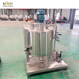 Réservoir de mélange en acier inoxydable avec agitation 100l 200l 500l 1000l 2000l Réservoir de mélange pour l'industrie cosmétique de savon <span class=keywords><strong>liquide</strong></span> chimique - Product Image 6