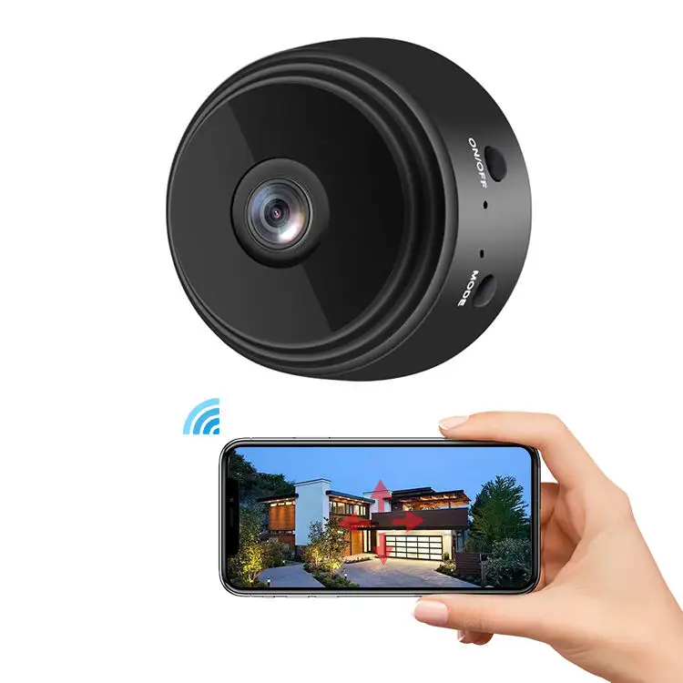 Enregistreur de sécurité intérieure sans fil A9 de haute qualité CCTV Mini caméras Wifi de sécurité IP
