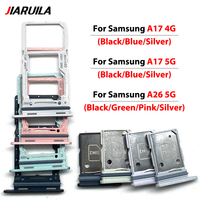 Bandeja de Tarjeta SIM para Teléfono Móvil Samsung Galaxy A17 4G A17 A26 A36 5G, Soporte Adaptador para Tarjeta Micro SD, Accesorios de Reparación