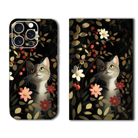 Autocollant de téléphone en métal personnalisé avec design personnalisé pour la décoration arrière de tous les téléphones mobiles