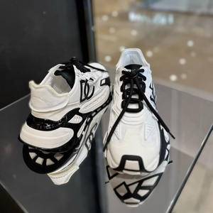 Baskets Chunky de Créateur Tendance pour Hommes et Femmes, Style Basketball, Chaussures de Sport Durables à Semelle Épaisse, pour Skateboard et Marche Décontractée - Product Image 3