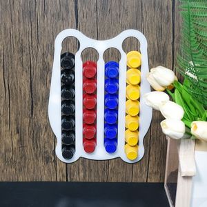 ชั้นวางเก็บแคปซูลกาแฟอะคริลิคเนสเพรสโซสีดำ 26 แคปซูล สไตล์เรียบง่ายทันสมัย ​​เข้ากันได้กับเครื่องชงกาแฟเนสเพรสโซ - Product Image 3