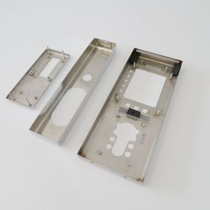 Plaque de couverture de serrure de porte en acier inoxydable sur mesure pour serrures intelligentes, fabrication OEM, avec votre logo DF3568 - Product Image 6