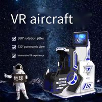 Simulador de Realidad Virtual 9D de Alta Calidad, Atracción Deportiva de Realidad Virtual de 360 Grados, Arcade de Realidad Virtual Storm 360