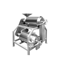 Extracteur de pulpe de fruits industriel en acier inoxydable 304, à moteur, monocanal/bicanal, pour mangue, abricot, cerise