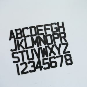 Meilleur prix, lettres autocollantes 4D en acrylique, lettres en gel 3D, autocollants en gel, 79*50mm, lettres britanniques pour <span class=keywords><strong>plaque</strong></span> d'<span class=keywords><strong>immatriculation</strong></span> de voiture - Product Image 1