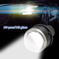 DC 12V 24V 3 pouces Bi LED antibrouillard M617 lentille de projecteur feux de croisement étanche IP67 blanc 6000K voiture lumière Refit accessoires