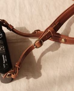 Étui pour appareil photo personnalisable Zenos en PU/cuir véritable de luxe pour appareils photo et sacs à main de haute qualité - Product Image 3