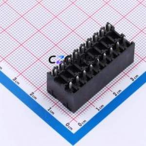 DB2EVHB-3.81-2*9P-BK Plug-in Terminal Block Through hole,P=3.81mm Connector Board-to-Board / Socket - Closed 2x9P 3.81mm Black - Product Image 2