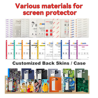 Cortador de precisión universal para protectores de pantalla Aplicador de instalación sin burbujas para iPhone Samsung Create Perfect Glass