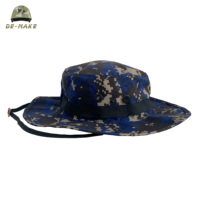 Casquette de pêcheur tactique camouflage woodland respirante et résistante aux déchirures unisexe