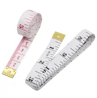 מדידת קלטת עבור גוף רך קלטת למדוד עבור גוף תפירת בד חייט בד קרפט מדידה ברז 60 אינץ/1.5M
