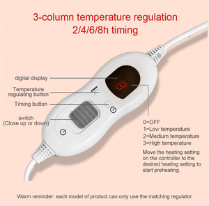 European Power <strong>Electric</strong> <strong>Heated</strong> <strong>Throw</strong> 6 Temperature Settings Flannel <strong>Electric</strong> <strong>Blanket</strong> Waterproof Overheat Protection Household - Product Image 6
