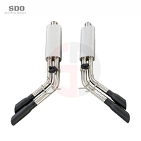 Tuyaux d'échappement Catback en acier inoxydable SD pour Mercedes Benz G500 G550 W463A W464 4.0T 2019-2024 Système d'échappement à soupapes de performance