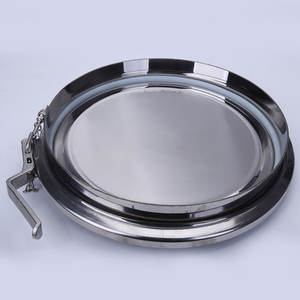 Tanque de Presión de Acero Inoxidable 304/316L con Boca de Inspección de Fondo Plano de Apertura Rápida, Especificaciones Completas, Directo de Fábrica - Product Image 3