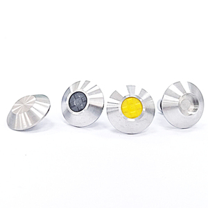 Dissuasori Stradali Ciechi in Acciaio Inossidabile Antiscivolo, con Filettatura Grossa Grado 5, a Singola/Multipla Scanalatura, Piano Concavo, Anticorrosione, Robusti - Product Image 2