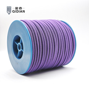 21 Inch Màu Tím Latex <span class=keywords><strong>Bungee</strong></span> Nhảy Tập Thể Dục Dây 6Mm Có Thể Điều Chỉnh Snap Móc Bán Từ Trung Quốc Nhà Sản Xuất 4Mm <span class=keywords><strong>Bungee</strong></span> Dây - Product Image 2