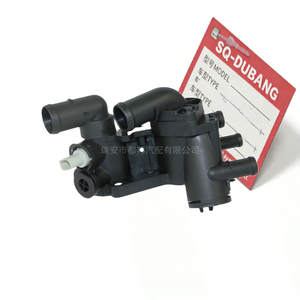 Conjunto de Carcasa del Termostato y Brida de Salida de Agua del Refrigerante del Motor para VW Polo SEAT Ibiza 032121111AP 032121111AN 032121111BG - Product Image 1