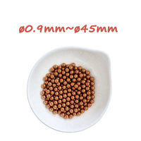1.8mm H62/65 katı pirinç topu bakır rulman topları