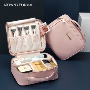 Rownyeon Ready To Ship Private Portable Women Makeup Bag Case Cosmetic Organizer For Travel
