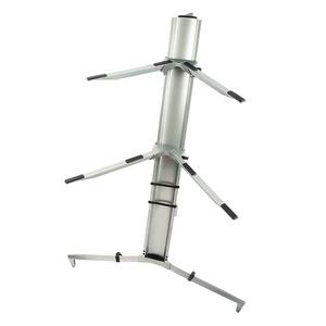 Penyangga Piano Desain Laba-laba 2 Tingkat Berkualitas Tinggi, Stand Keyboard Ganda Portabel dari Paduan Aluminium untuk Piano - Product Image 2