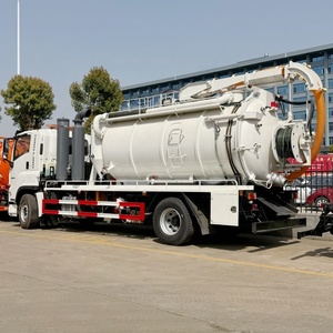 Camion de <span class=keywords><strong>vidange</strong></span> des eaux usées ISUZuu 4x2 de 15 000 litres avec pompe MORO italienne pour les Philippines - Product Image 3