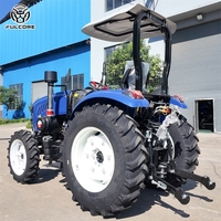Tracteur agricole FULCORE à prix de gros avec châssis de sécurité à plancher plat et sélection d'engrenages flexible pour le travail du sol rotatif