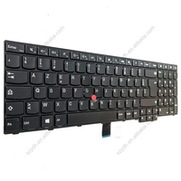 Keyboard Notebook FR Perancis asli untuk Lenovo ThinkPad E550 E550C E555 E560 E565 E570 E570C E575 E530 E530C E535 E545 01AX880