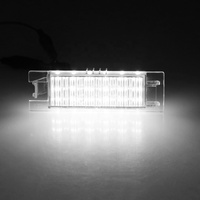 Ailead Lampe de plaque d'immatriculation LED sans erreur pour Alfa Romeo 147 BZ DS 156 Essence MY2002 159 166 Giulietta GT Brera Coupé Nuovo Spider