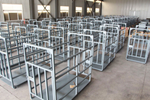 उच्च गुणवत्ता वाले कस्टम पशु पशुधन पैमाने स्टेनलेस स्टील सुरक्षा फार्म गाय वजन का ओम और गंध समर्थित - Product Image 4