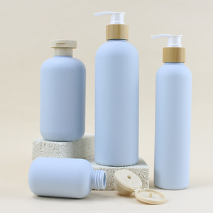 ขวดบีบแชมพูพลาสติก HDPE แบบแบน เนื้อแมท สัมผัสนุ่ม พร้อมฝาพลิก ขวดโลชั่นและขวดสบู่เหลวแบบฝาเกลียว - Product Image 6