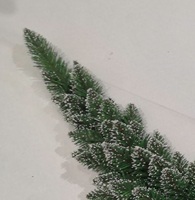 Schneebeflockter Künstlicher Weihnachtskranz und Girlande Grünes Kiefern-Feiertagsdekorations-Set für Haustür Weihnachtsdekoration