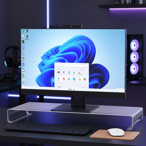 Computadora Todo en Uno Wandong de 23.8 Pulgadas con Pantalla IPS/VA LCD AMD para RAM DDR4, Ideal para Negocios/Oficina, con Windows 11 Pro, SSD de 256 GB + HDD de 2 TB, Máximo 4090, Nueva - Product Image 2