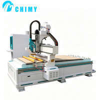 Machine de fraisage CNC Chenmai 1325 avec table à vide et rouleau de pression pour le travail du bois, taille 4x8, 380V, garantie 1 an