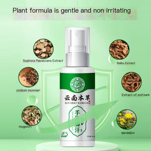 Spray Antitranspirante Herbal para Mãos e Pés JingFuTang Yunnan - 100ml Controle de Odor Azedo Benefícios Antifúngicos e Anticoceira - Product Image 4