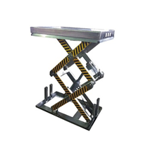 Table élévatrice électrique de voiture, Double ciseaux hydrauliques, 2 tonnes