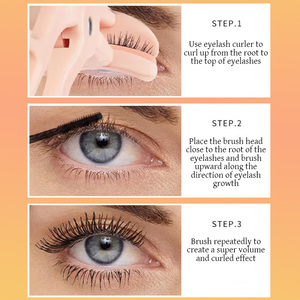 Máscara de <span class=keywords><strong>Pestañas</strong></span> Starry <span class=keywords><strong>Sky</strong></span> 4D, Resistente al Agua, Voluminizadora, Alargadora y Rizadora, a Prueba de Manchas, de Larga Duración, Tubo con Brillo Dorado Rosa - Product Image 4