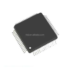 ชิ้นส่วนวงจรอิเล็กทรอนิกส์ R5F104LGAFB # V0แบบฝังตัว64 LQFP - Product Image 1