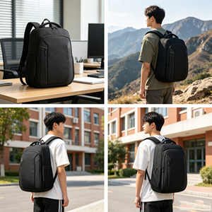 New High Grade Fashion Simple <b>Laptop</b> <b>Backpack</b>, Large Capacity USB Charging Business Travel Leisure Bag Wholesale - Product Image 5