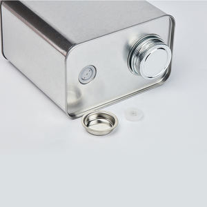 Joyero de <span class=keywords><strong>Metal</strong></span> elegante de diseño personalizado OEM, latas de almacenamiento de <span class=keywords><strong>Metal</strong></span> de regalo de café chocolate vacías antiguas, contenedores cuadrados de lata de té - Product Image 4