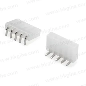 Hot Sales pcb connector molex Mini Fit jr wire to boarconnector wafer 5 pin right angle single row 4.2mm pitch 0140311S 5556