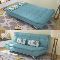 Neues Beliebtes Klappsofa-Bett Kleines Modernes Wohnzimmer-Stoffsofa Abnehmbar und Waschbar Multifunktionales Schlafsofa