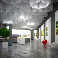 Servicio de Diseño de Decoración para Salas de Exhibición Modernas, Exhibidores Personalizados y Mostrador de Recepción, Espacio de Exhibición de Productos