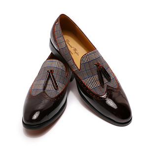 <span class=keywords><strong>Scarpe</strong></span> da <span class=keywords><strong>uomo</strong></span> classiche mocassini <span class=keywords><strong>con</strong></span> nappe da sposa in pelle Casual antiscivolo <span class=keywords><strong>con</strong></span> <span class=keywords><strong>scarpe</strong></span> da piede in pelliccia - Product Image 1