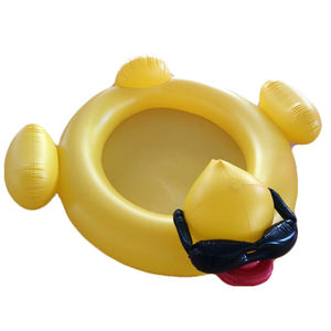 Piscina gonfiabile in PVC per bambini piscina a forma di anatra gialla tipo piscina piscina - Product Image 3