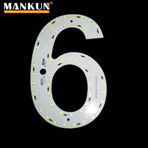 Lampe de nuit électronique en aluminium pour couples, bébés, lettres LED décoratives pour chambre à coucher, modules PCB, marque <span class=keywords><strong>Mankun</strong></span>, garantie 3 ans - Product Image 3