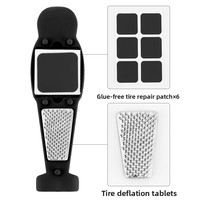 Kit d'entretien pour VTT JOHORSE, vente directe d'usine, pompe à vélo multifonctionnelle portable, outils de réparation de pneus, leviers de pneus