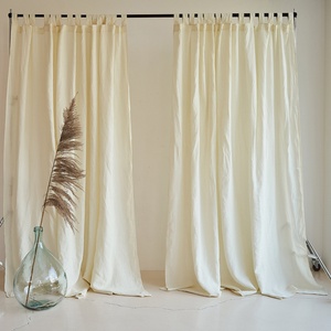 Cortinas de Lino Orgánico Francés Personalizadas para la Sala de Estar, Cortina de Ducha, Tela de Lino Puro al por Mayor - Product Image 5